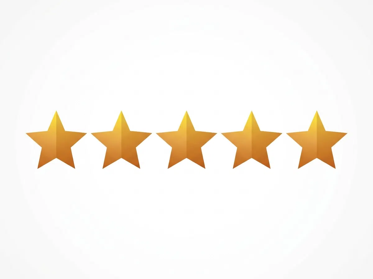 5 star rating
